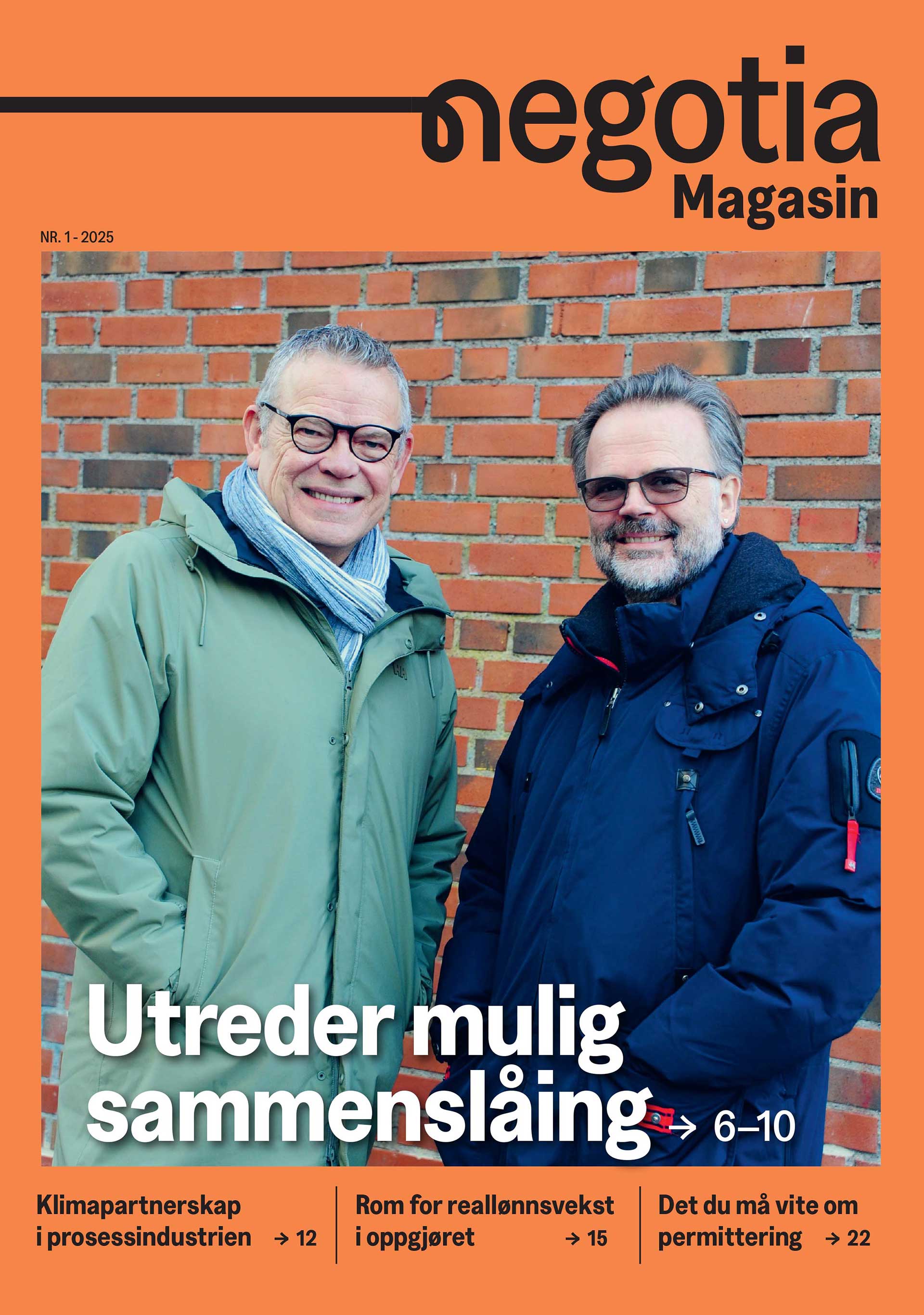 Forsiden, Negotia magasin